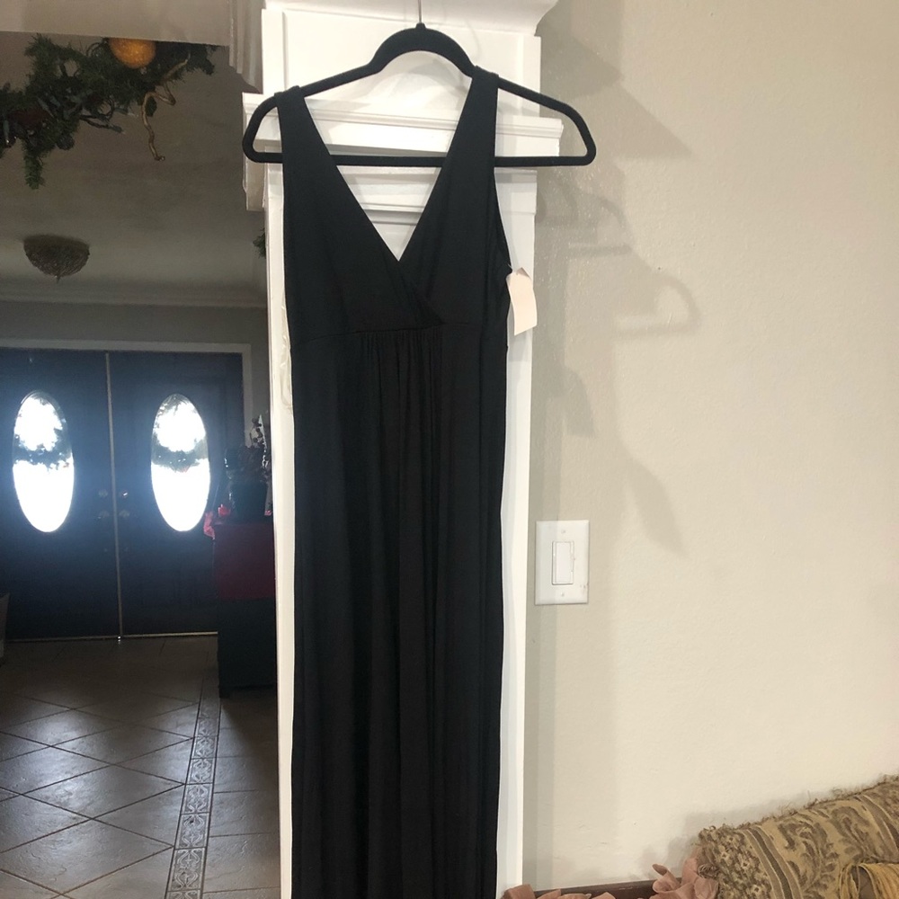 Black long dress new!🌹